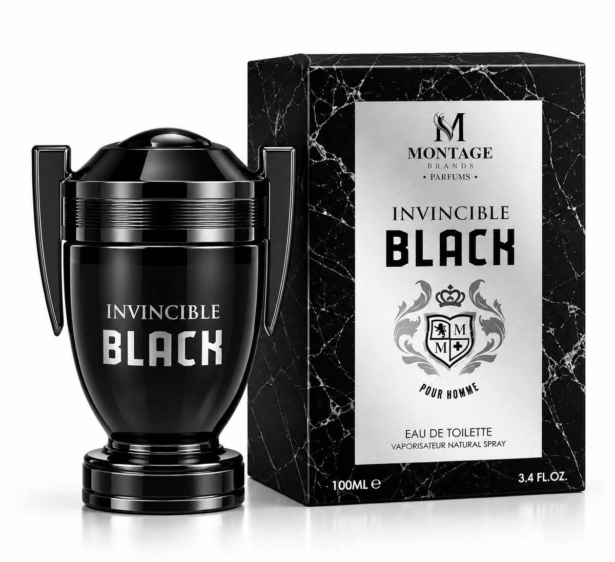 Parfum barbati  Invincible Black 100 ml / inspirat din  Invictus Onyx