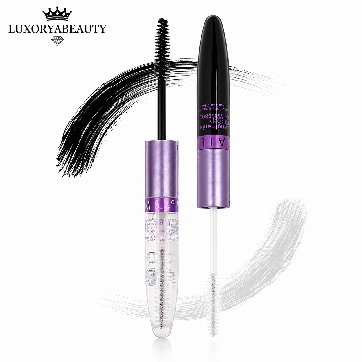 Mascara 2 Pași pentru Alungire Gene CEOO4 – Ser Revitalizant + Mascara pentru Volum, Definire Intensă și Gene Spectaculoase
