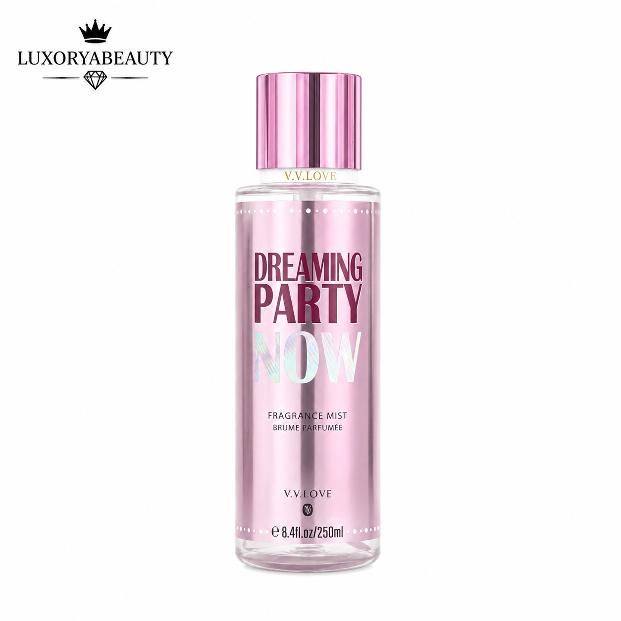 Spray de Corp Femei DREAMING PARTY 250 ml – Body Mist Fresh și Seducător, Aromă Floral-Fructată,