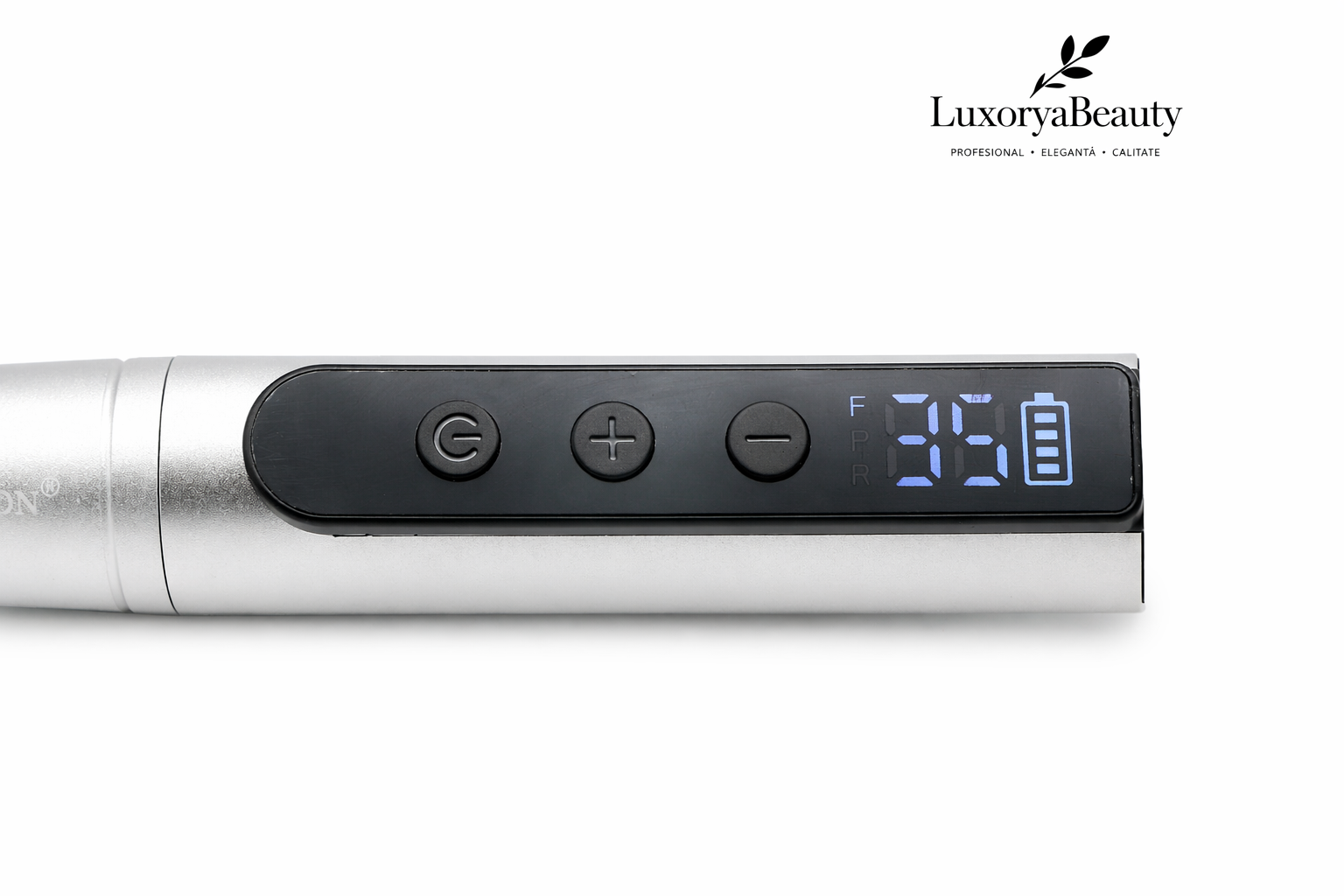 Freză Mandrină Unghii Global Fashion T-7AS Argintie 35000 RPM – Profesională, Silențioasă, Twist-Lock
