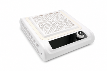 Aspirator Praf Unghii Global Fashion GF-8643 150W Alb – Colector Profesional cu Filtru Reutilizabil