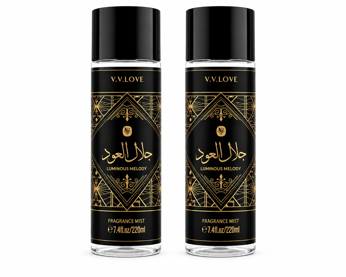Set 2 Sprayuri arabesti pentru barbati Luminous Melody - 2 x 220 ml