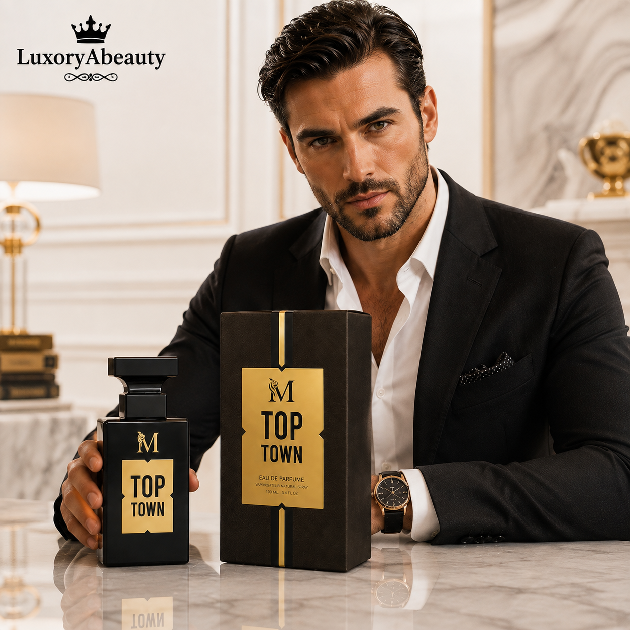 Apa de parfum unisex - Top Town 100 ml /Inspirat din Tobacco Vanilla Tom Ford