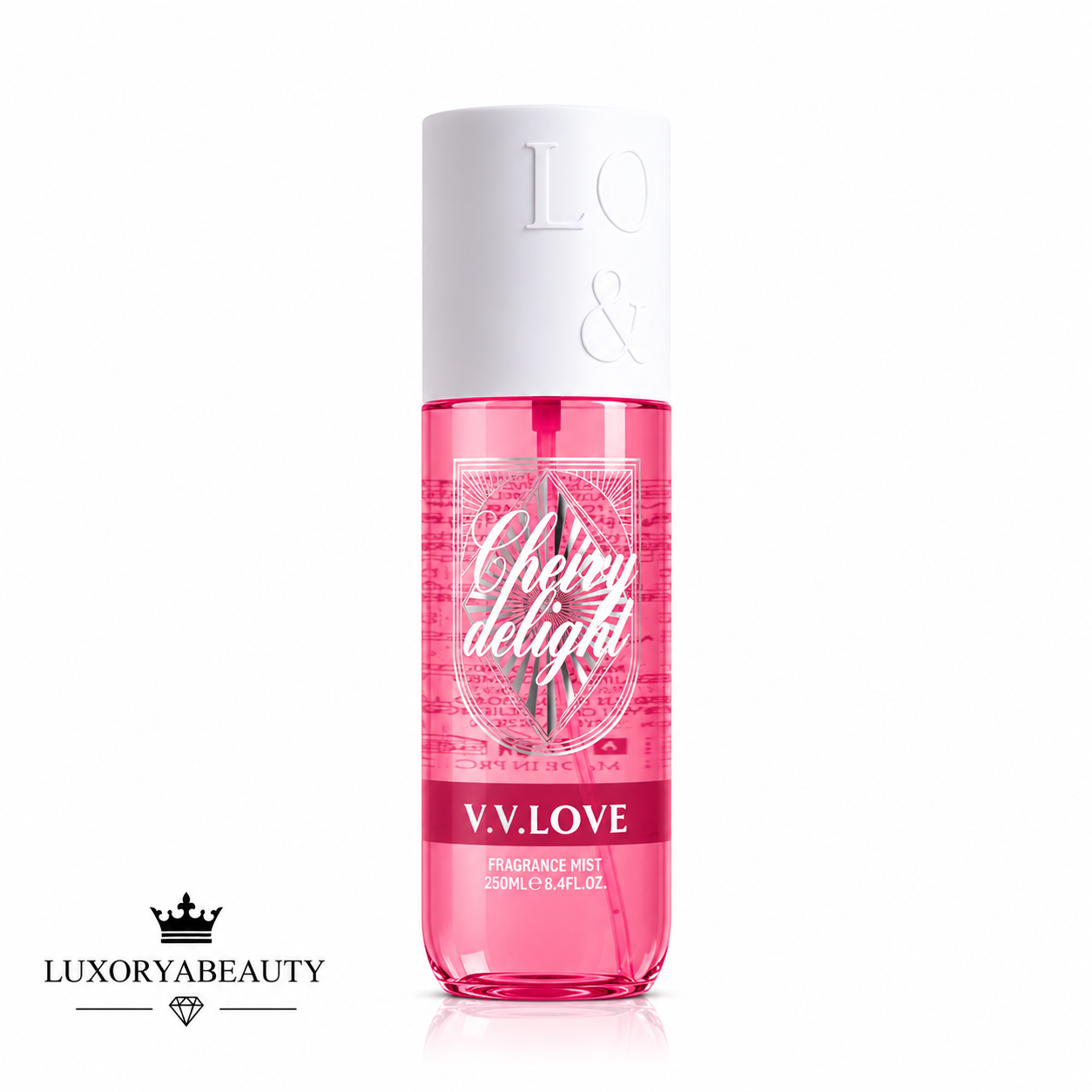 Spray de corp aroma cirese 250 ml - body mist dulce și feminin CHERY DELIGHT