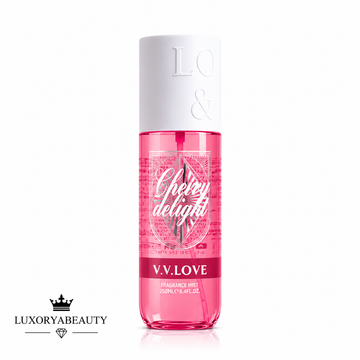 Spray de corp aroma cirese 250 ml - body mist dulce și feminin CHERY DELIGHT