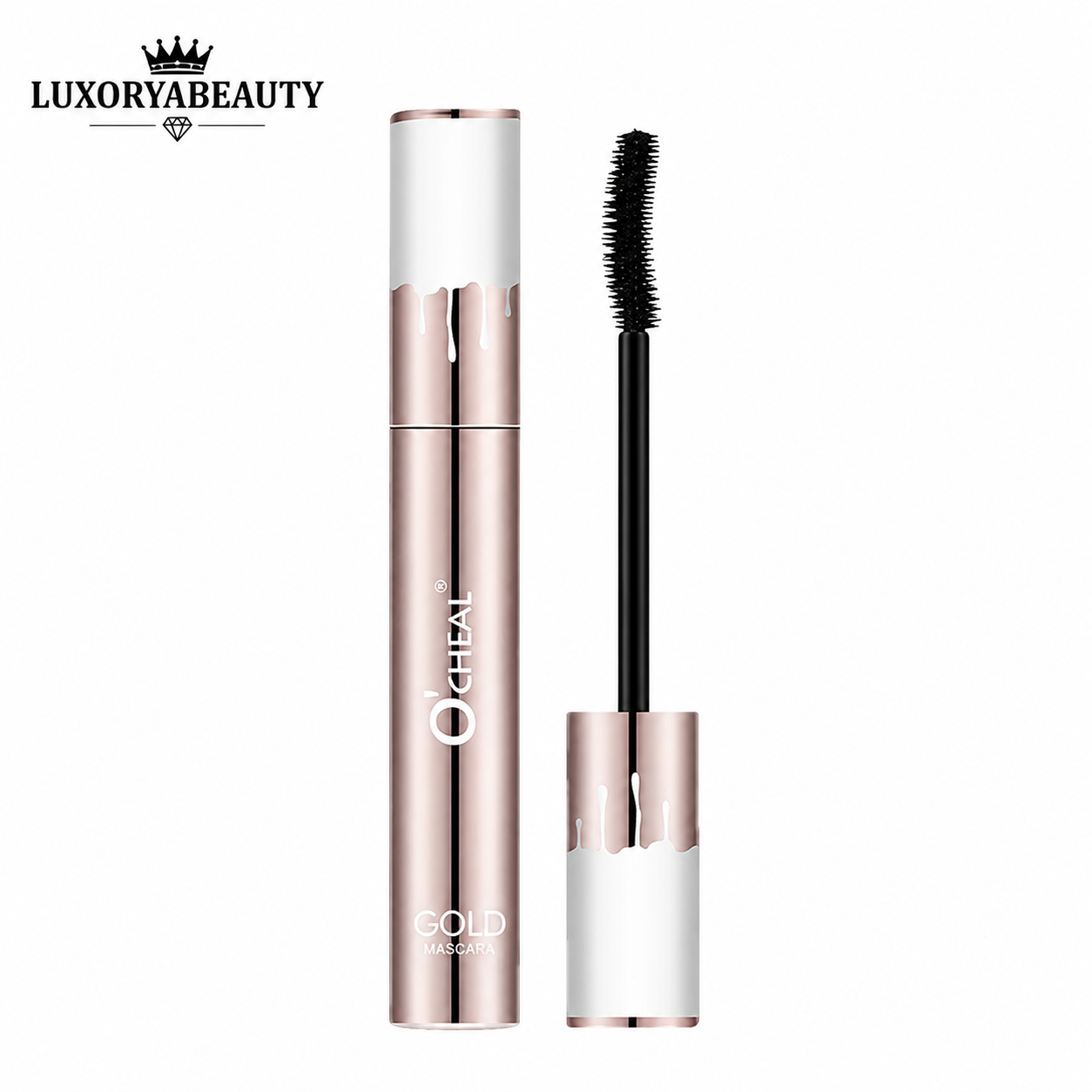 Rimel Negru Ocheal Gold Mascara Waterproof – Efect de Alungire, Volum Natural și Uscare Rapidă