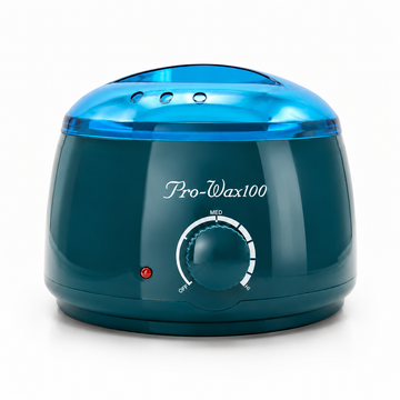Încălzitor Ceară Profesional Pro Wax 100 Verde – Aparat Epilat 100W pentru Ceară Tradițională, Reglaj Temperatură, Capac Transparent