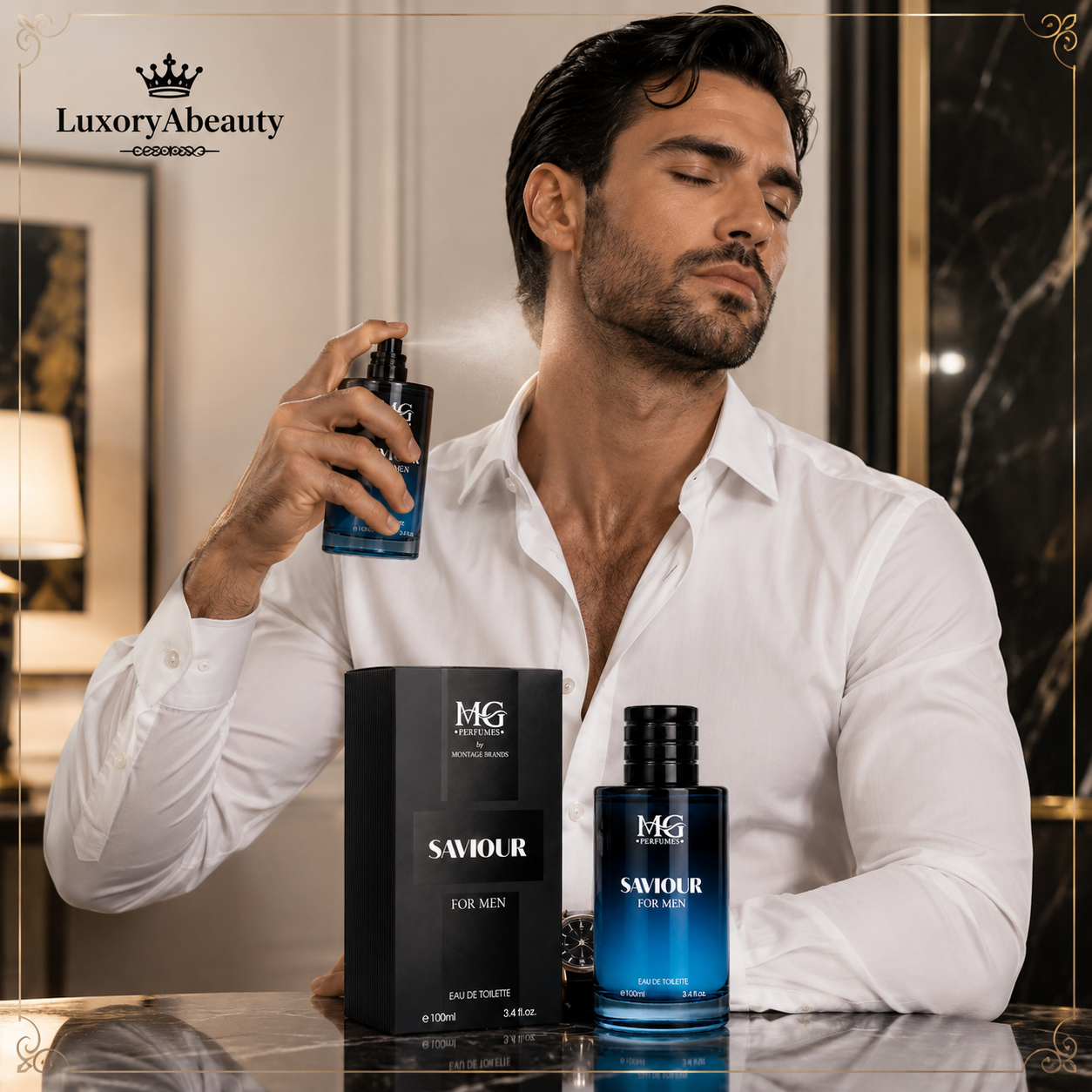 Saviour 100ml - Apa de Toaleta, barbati| Inspirat din Dior Sauvage
