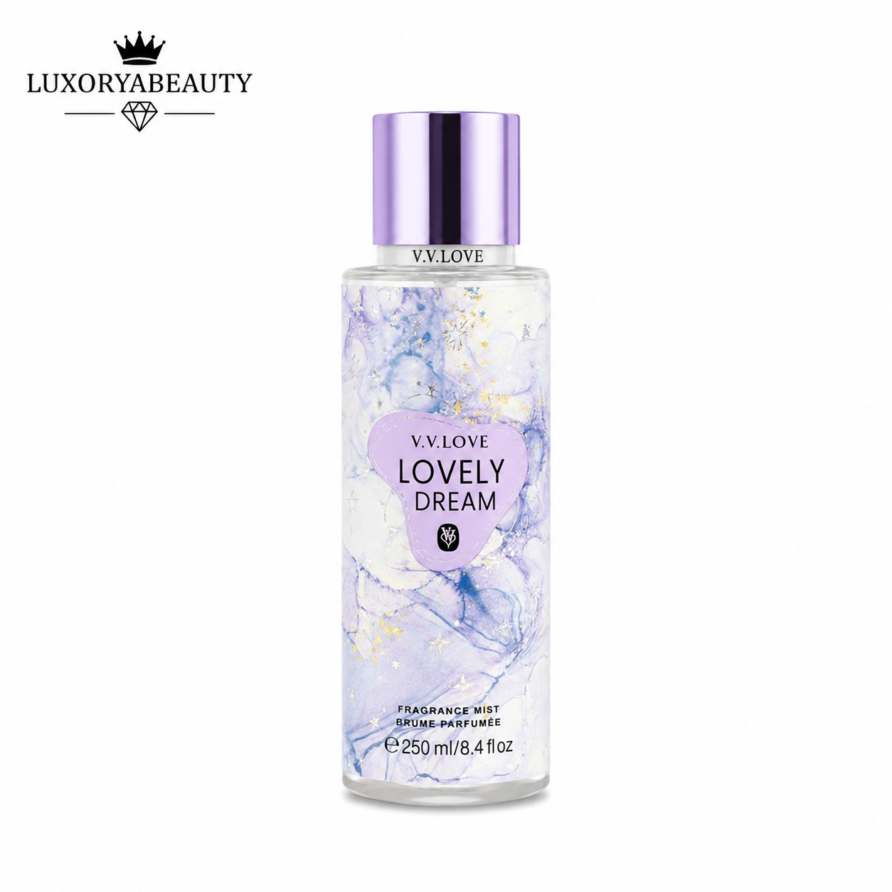 Spray de Corp Floral LOVELY DREAM 250 ml – Body Mist pentru Femei cu Aromă Delicată, Elegantă și Romantică