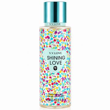 Spray Corp Parfumat Damă SHINING LOVE 250 ml – Aromă Dulce și Fresh