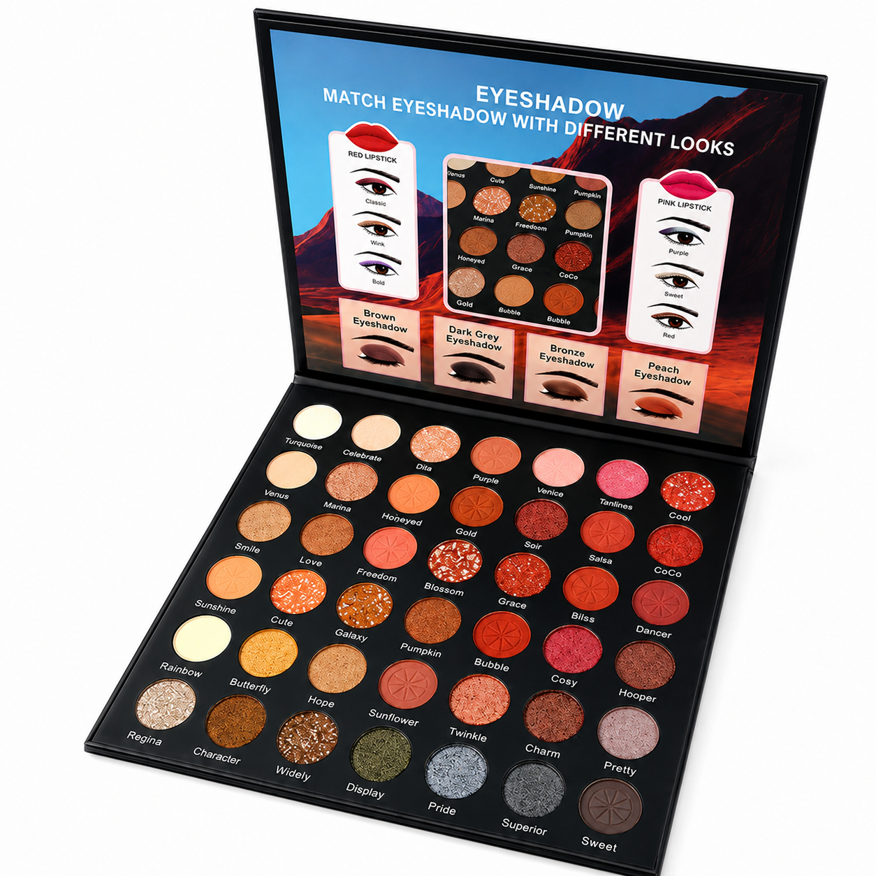 Paletă farduri de ochi 42 culori – IGOODCO 3023