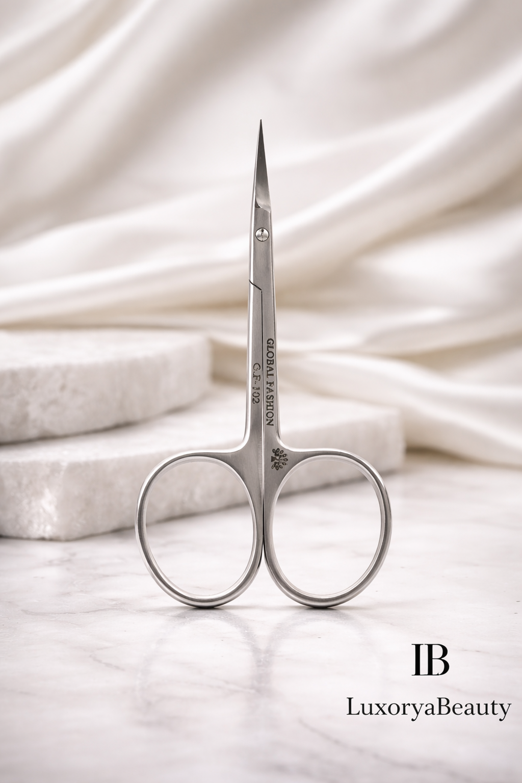 Foarfecă Profesională Cuticule Global Fashion 102 – Oțel Inoxidabil Premium, Precizie Maximă pentru Manichiură