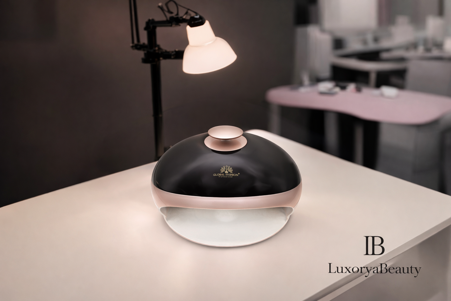 Lampă UV LED unghii 48W Global Fashion S1 – profesională, 30 LED, senzor automat, timer 10/30/60s