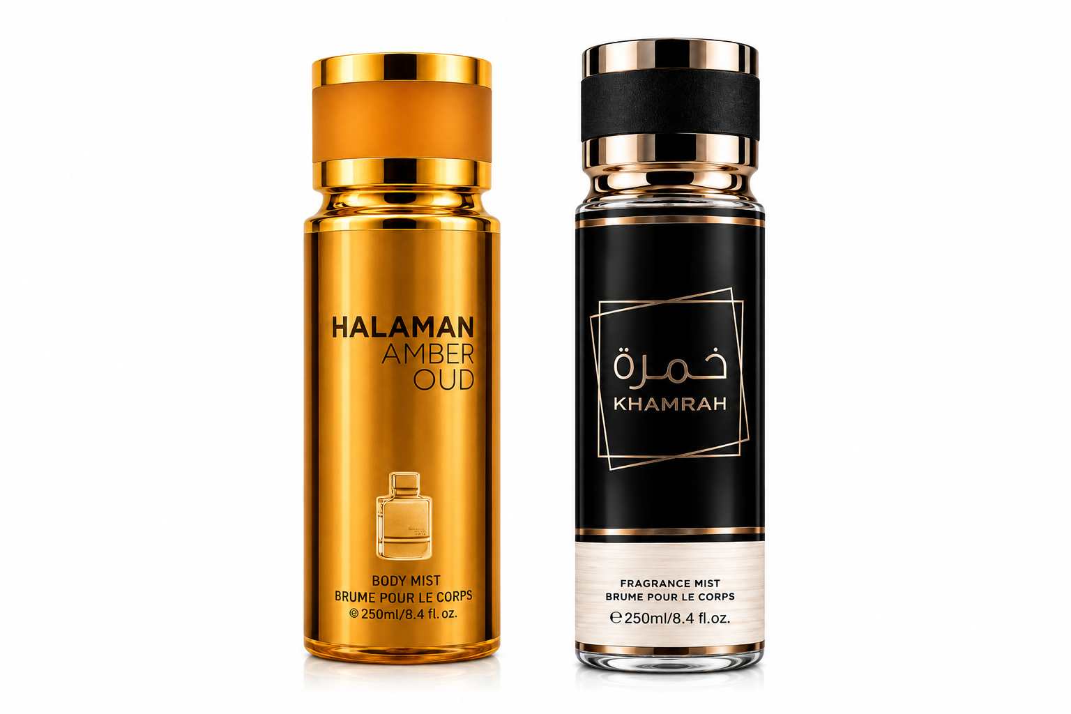 Set 2 Parfumuri de corp arabesti pentru barbati 2 x 250 ml