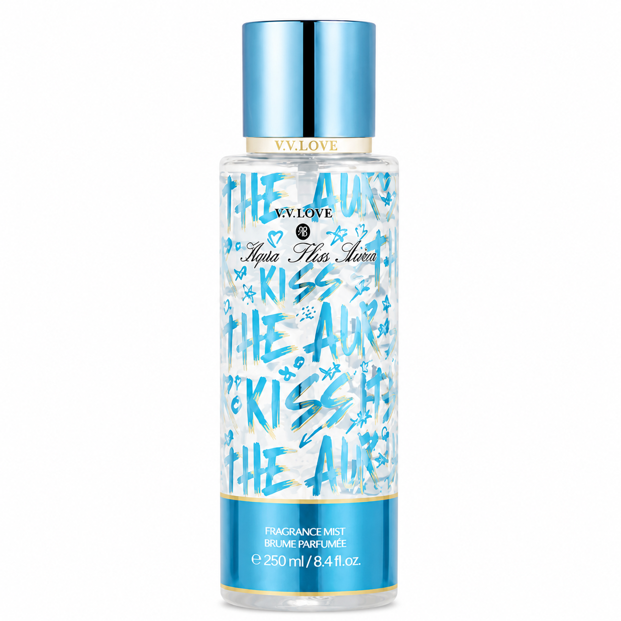 Spray de Corp THE AIR KISS 250 ml – Body Mist Fresh și Energizant pentru Femei