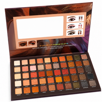 Paletă Farduri Ochi IGOODCO Wild Girl Fashion & Beauty 50 Culori Cod 3046