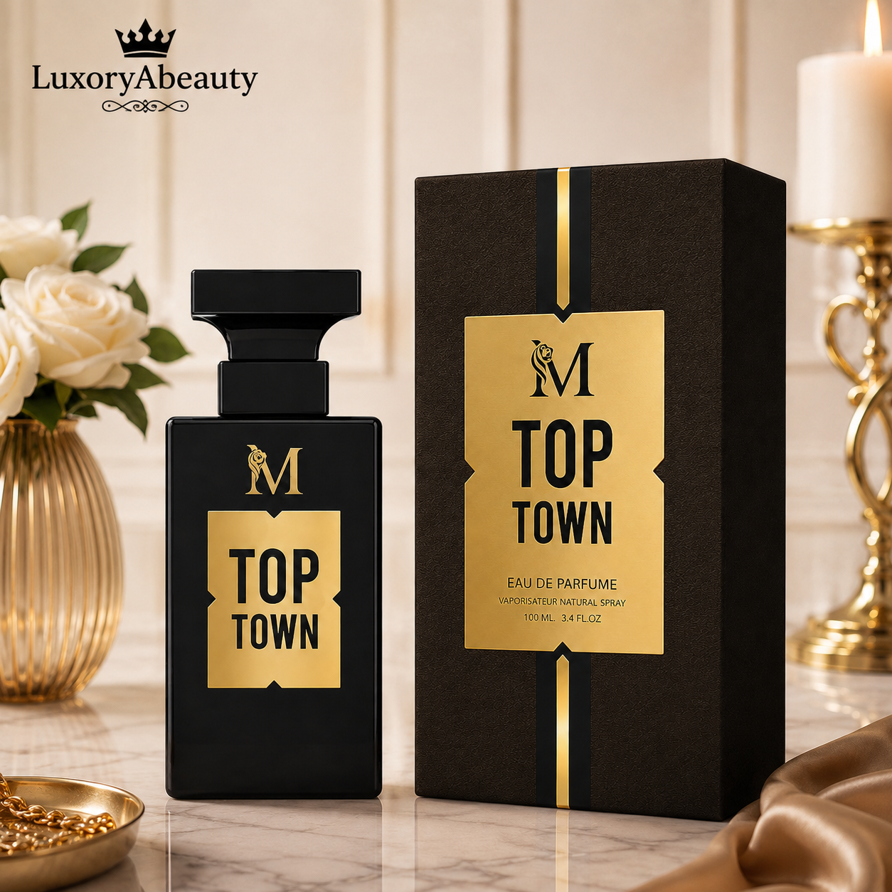 Apa de parfum unisex - Top Town 100 ml /Inspirat din Tobacco Vanilla Tom Ford