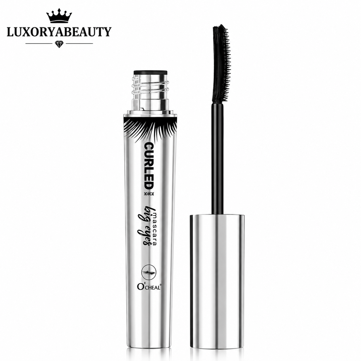 Rimel Negru Ocheal Curled Big Eyes 4D – Efect de Gene Alungite și Separate, Volum Natural, Curbare Intensă, Rezistență Îndelungată  F1/H534
