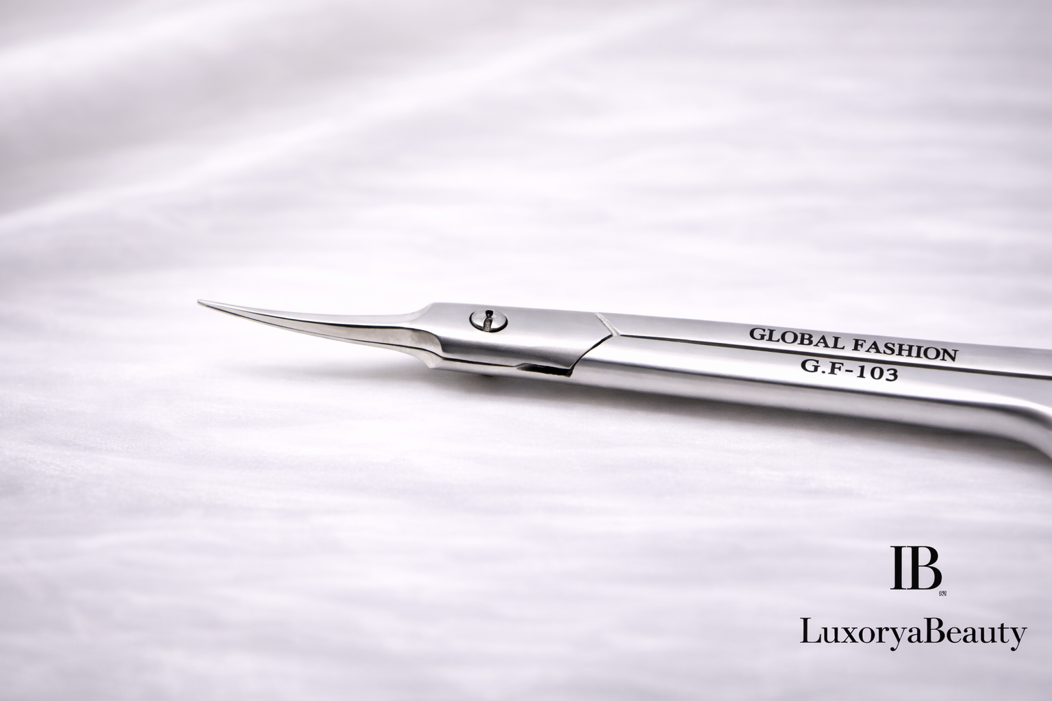 Foarfecă pentru Cuticule Profesională LuxoryaBeauty 103 – Oțel Inoxidabil Premium, Precizie Ridicată pentru Manichiură