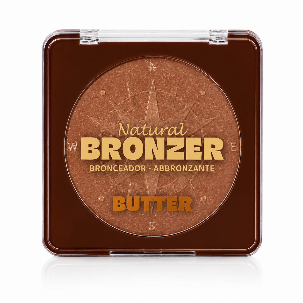 Bronzer Pudră Profesională Ushas UBK004 Butter – Efect Natural, Textură Fină, Contur și Aspect Bronzat Natural