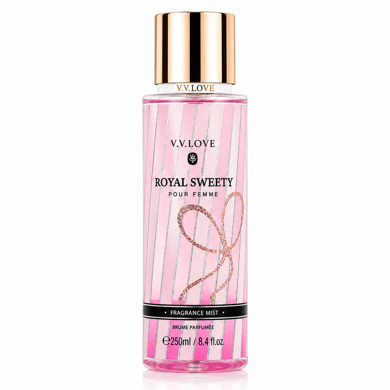 Spray de Corp pentru Femei Royal Sweety 250 ml – Aromă Dulce și Feminină, Fragrance Mist pentru Prospețime și Eleganță Zilnică  ROYAL I696