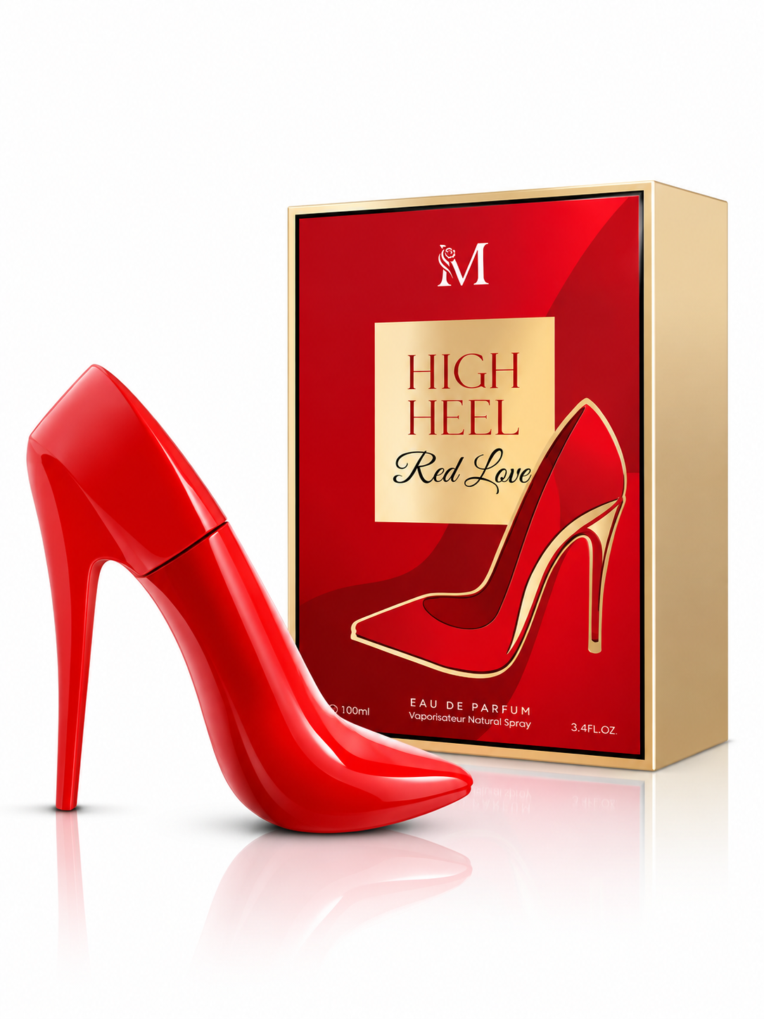 Apa de Parfum dama - High Heel Red Love 100 ml/ inspirat din  Good Girl Very de la Carolina Herrera