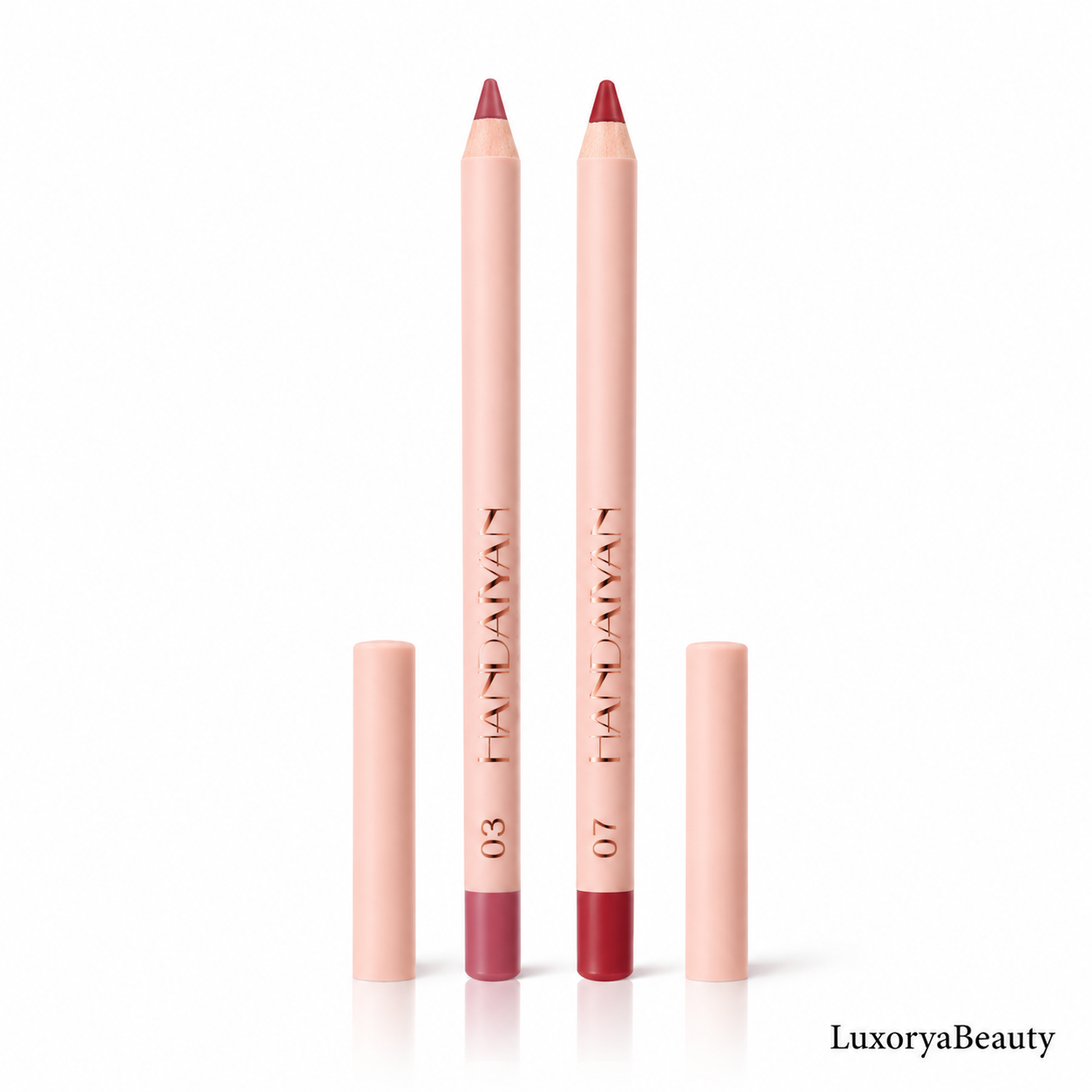 Set Machiaj Buze HANDAIYAN H1114 – 6 Produse Complete pentru Contur, Culoare Intensă și Efect de Volum