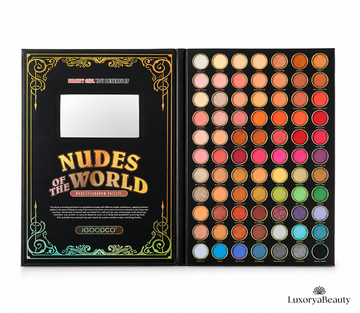Paletă Farduri 88 Culori Nudes of the World IGOODCO IG3061 – Nuanțe Mate, Sidefate și Metalice, Pigmentare Intensă, Machiaj Profesional pentru Ochi