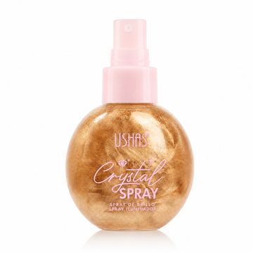 Spray Iluminator Față & Corp USHAS UC103A 02 Crystal Spray – Efect Strălucitor cu Particule Fine Shimmer