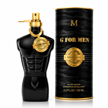 Parfum barbati G FOR MEN DEEP BLACK –  100 ml – Inspirat din Le Male Le Parfum