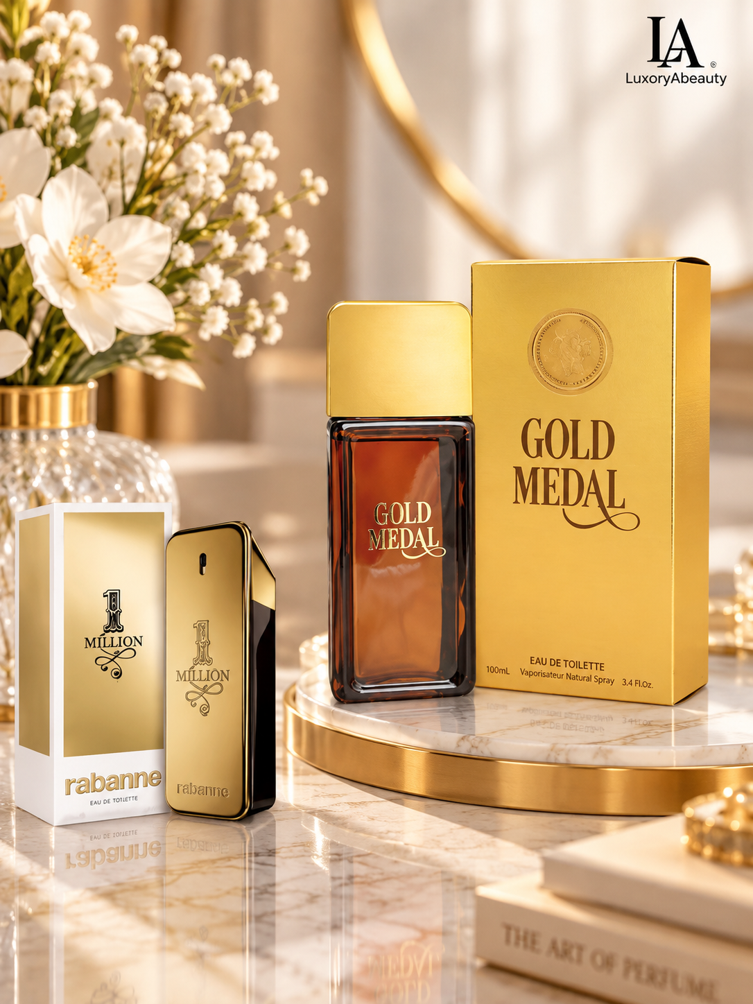 Parfum barbati Gold Metal 100 ml / inspirat din 1 Million de la Paco Rabanne
