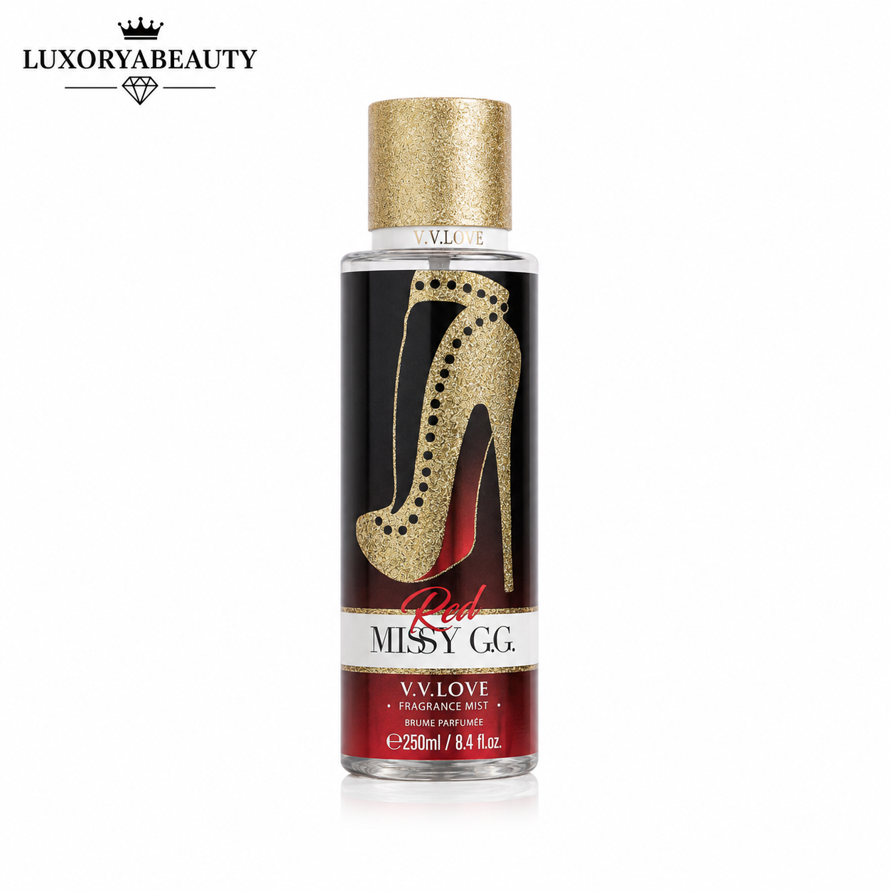 Spray Corp Damă MISSY G.G. Red 250 ml – Aromă Dulce și Intensă, Fragrance Mist pentru Femei, Prospețime de Lungă Durată
