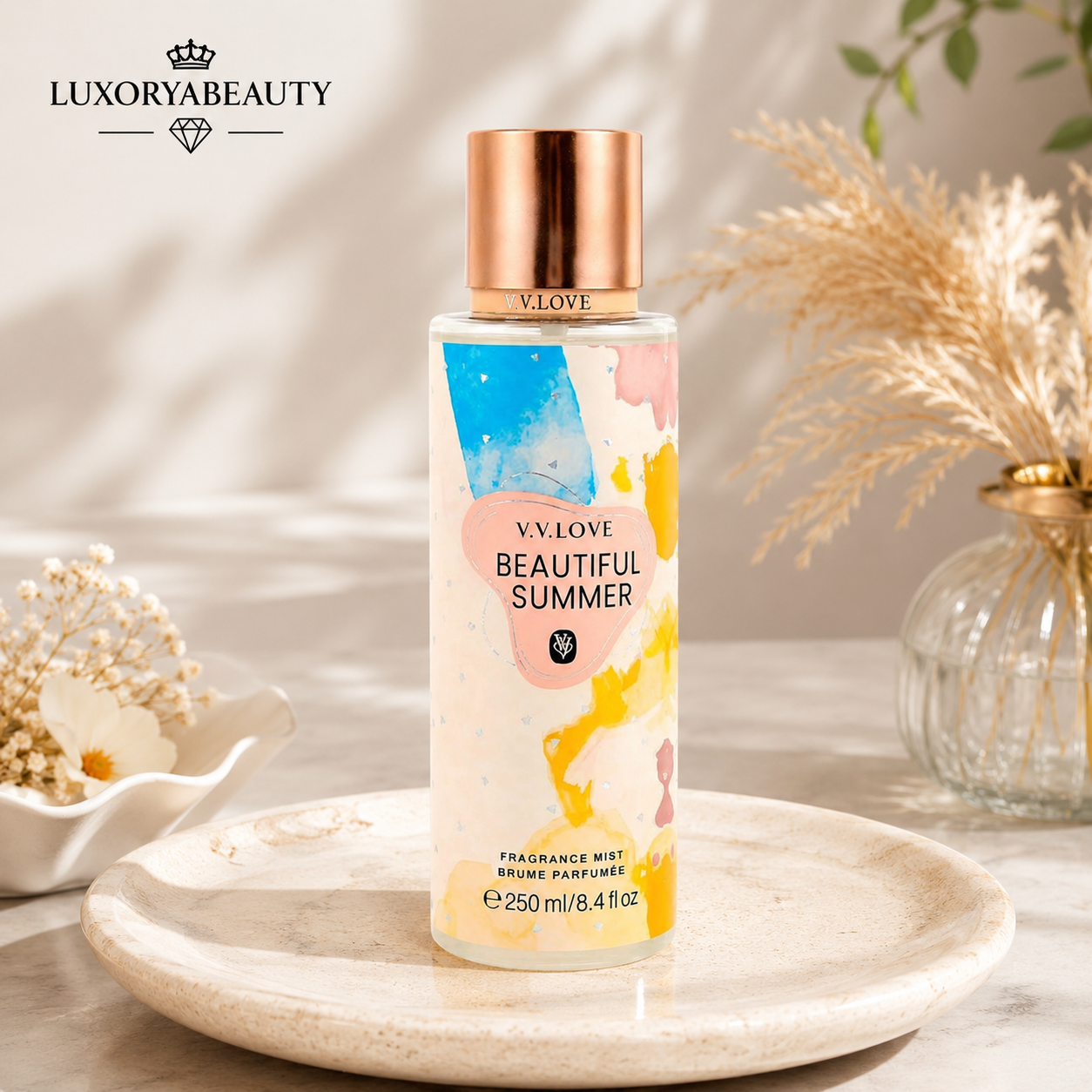 Spray de Corp BEAUTIFUL SUMMER 250 ml – Aromă Fresh, Fructată și Energizantă