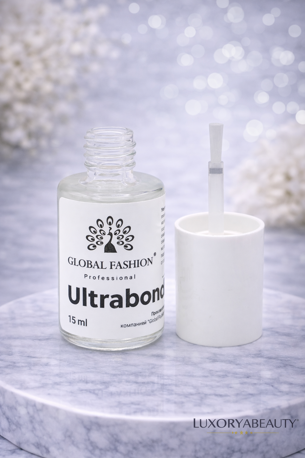 Ultrabond Primer Unghii Fără Acid Global Fashion 15 ml – Aderență Maximă Gel & Oja Semipermanentă (Set 6 buc)