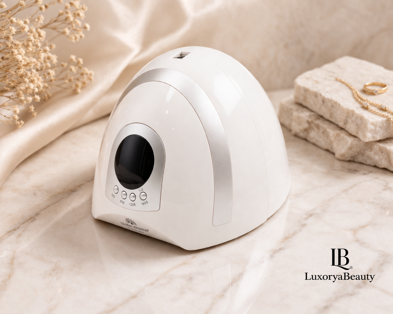Lampă unghii LED/UV 268W Global Fashion L-1004 – Uscare rapidă, 66 LED-uri, profesională manichiură & pedichiură