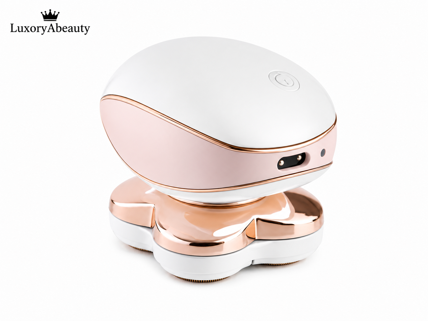Epilator IPL cu 4 Capete Interschimbabile - Îndepărtare Păr fără Durere, Mod Automat, Design Ergonomic, Pentru Femei și Bărbați, Față, Corp, Axile, Inghinal, Picioare