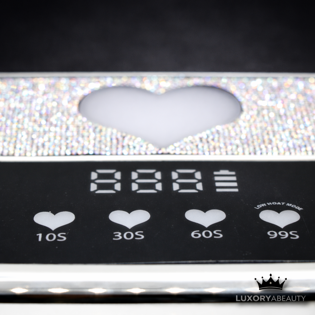Lampă UV LED 168W Profesională cu Display și Cristale H6 – Uscare Rapidă Gel & Ojă Semipermanentă