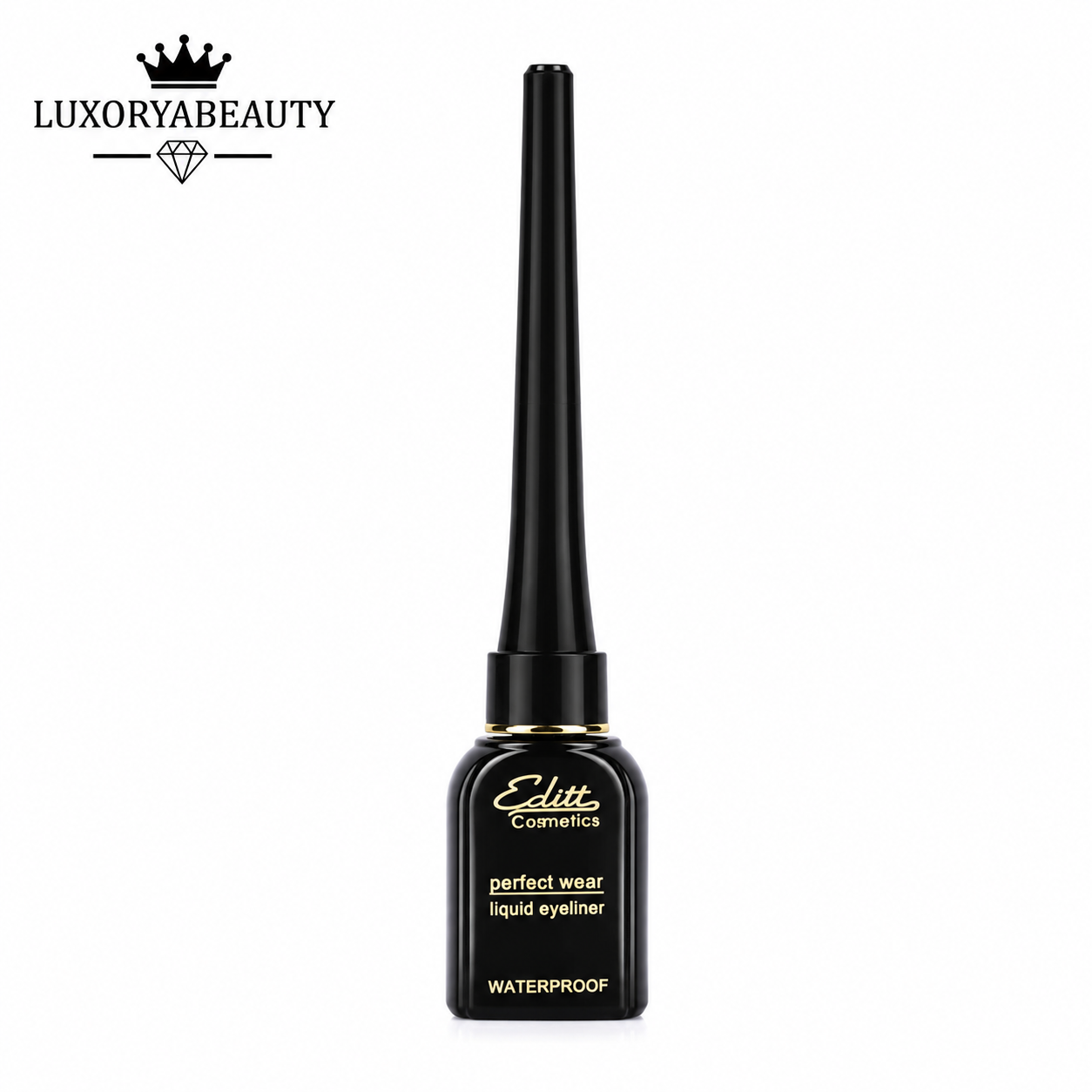 Tus Eyeliner Waterproof Edit Cosmetics – Eyeliner Lichid Negru, Precizie Profesională și Rezistență Îndelungată