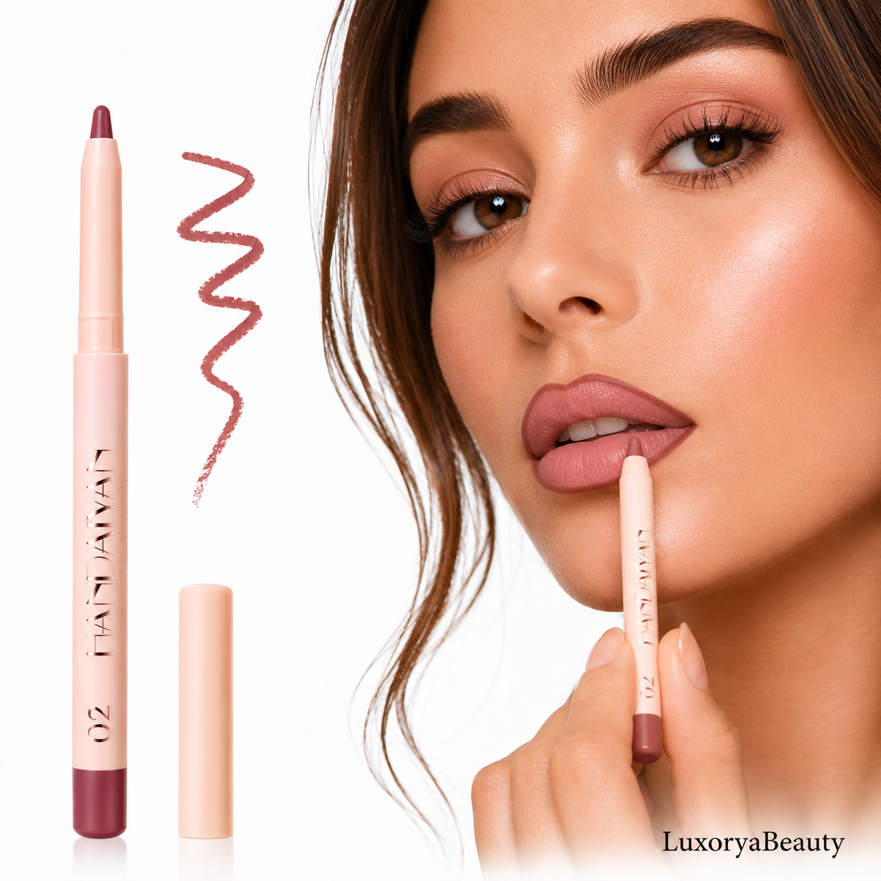 Set Machiaj Buze HANDAIYAN H1114 – 6 Produse pentru Contur, Culoare și Volum