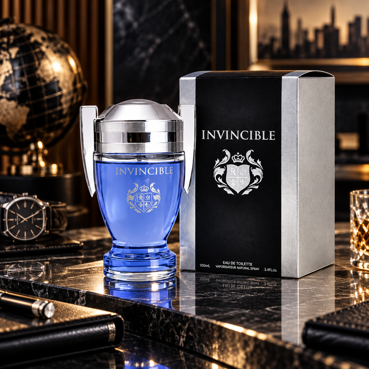 Invincible for Men 100ml - Apa Parfum, barbati/ inspirat din  Paco Rabanne Invictus