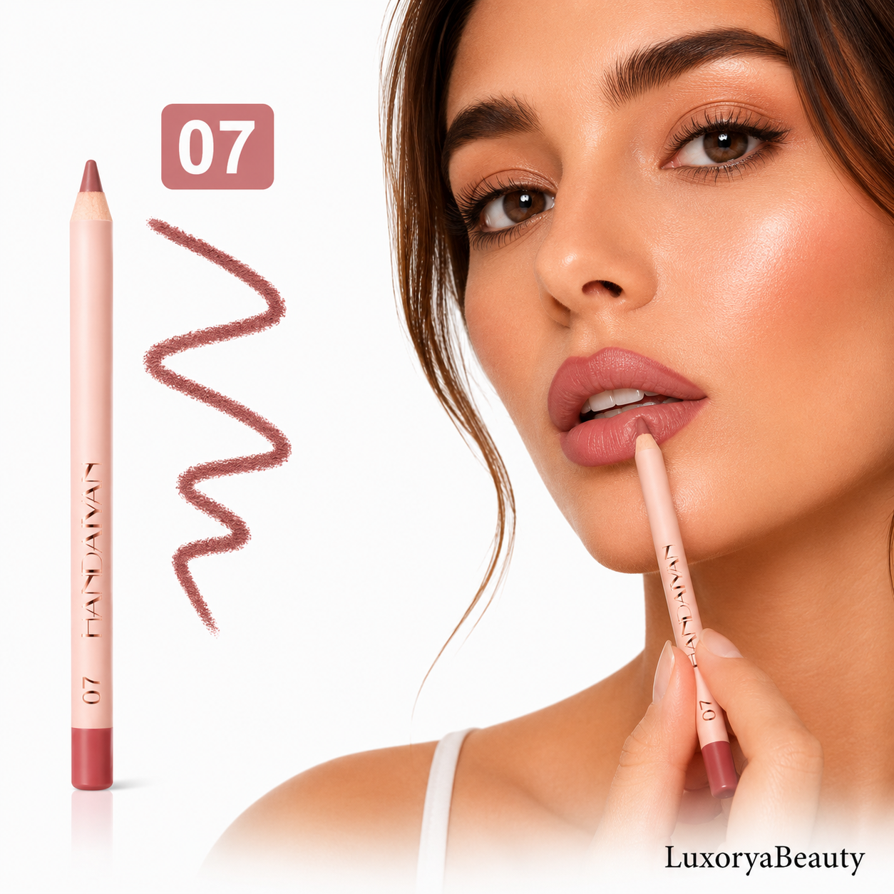 Set Machiaj Buze HANDAIYAN H1114 – 6 Produse Complete pentru Contur, Culoare Intensă și Efect de Volum
