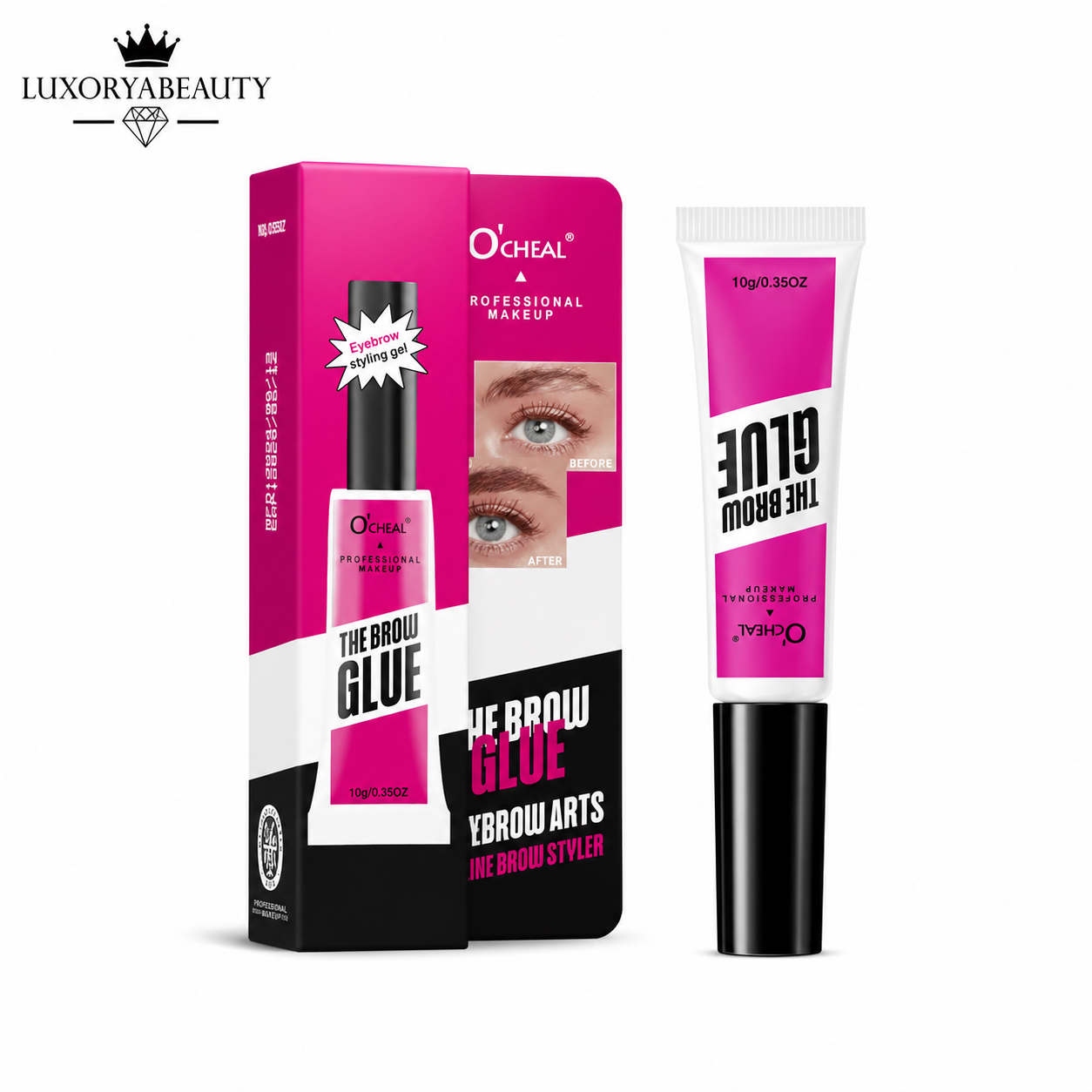 Gel Fixare Sprâncene O’Cheal The Brow Glue – Efect Laminat, Fixare Puternică, Rezistență Îndelungată și Aspect Natural