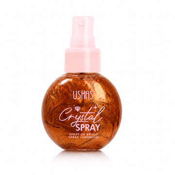 Spray Iluminator Față & Corp 04 USHAS UC103A Crystal Spray – Efect Strălucitor cu Particule Fine Shimmer