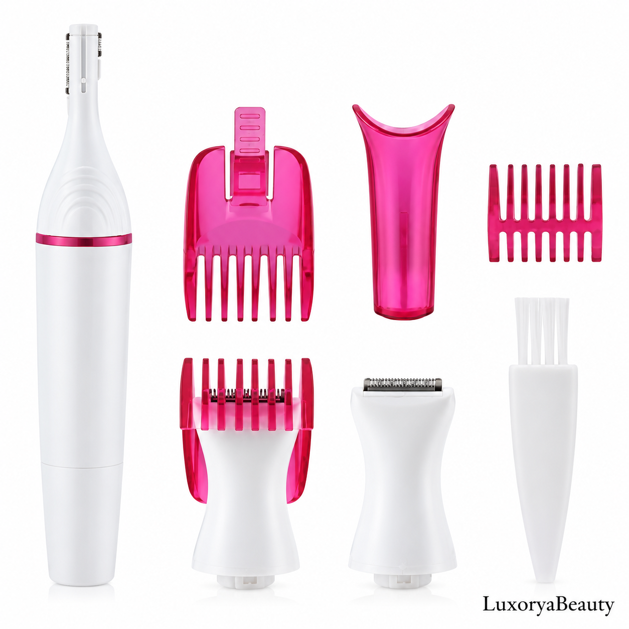 Mini Epilator Portabil SWEET Sensitive Precision 5 in 1 pentru Femei – Aparat pentru Sprâncene, Față, Bikini și Axilă, Compact și Ușor de Utilizat