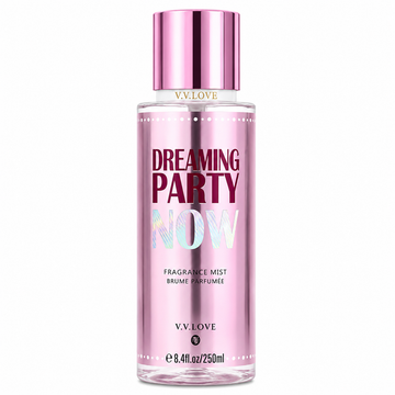 Spray de Corp Femei DREAMING PARTY 250 ml – Body Mist Fresh și Seducător, Aromă Floral-Fructată,