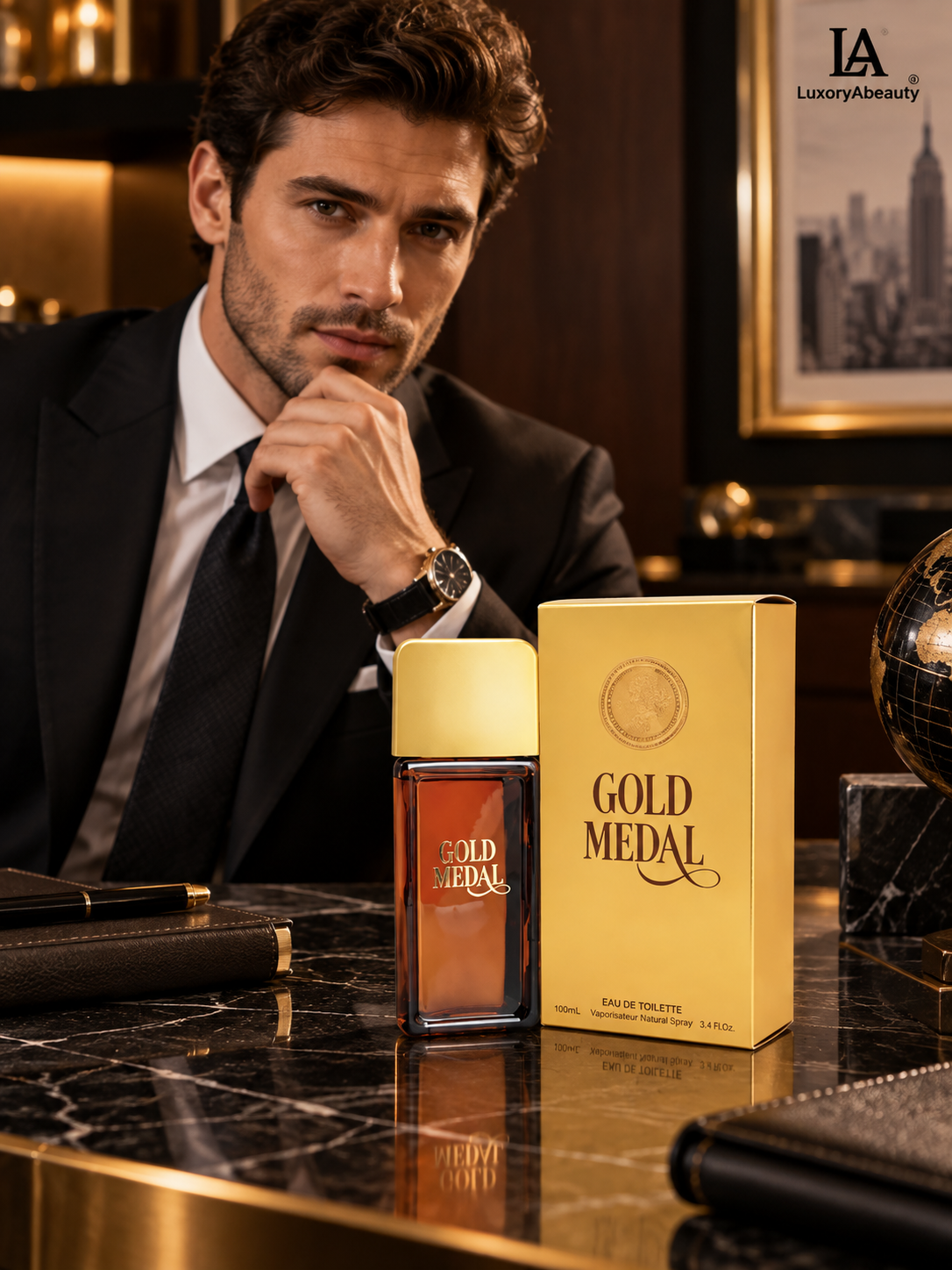 Parfum barbati Gold Metal 100 ml / inspirat din 1 Million de la Paco Rabanne