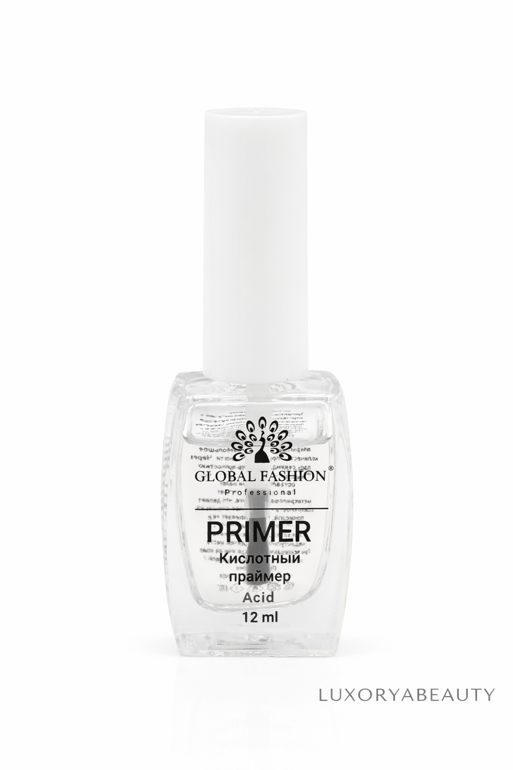 Primer Unghii cu Acid Global Fashion 12ml – Aderență Puternică pentru Gel și Acryl, Fără Lampă UV
