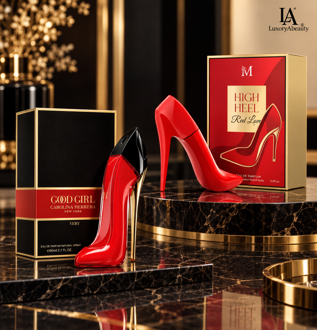 Apa de Parfum dama - High Heel Red Love 100 ml/ inspirat din  Good Girl Very de la Carolina Herrera