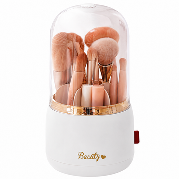 Suport Rotativ pentru Pensule de Machiaj Beauty Ø13x25cm