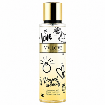 Spray de Corp Dulce 250 ml Royal Sweety – Body Mist Cremos și Elegant pentru Femei  I180